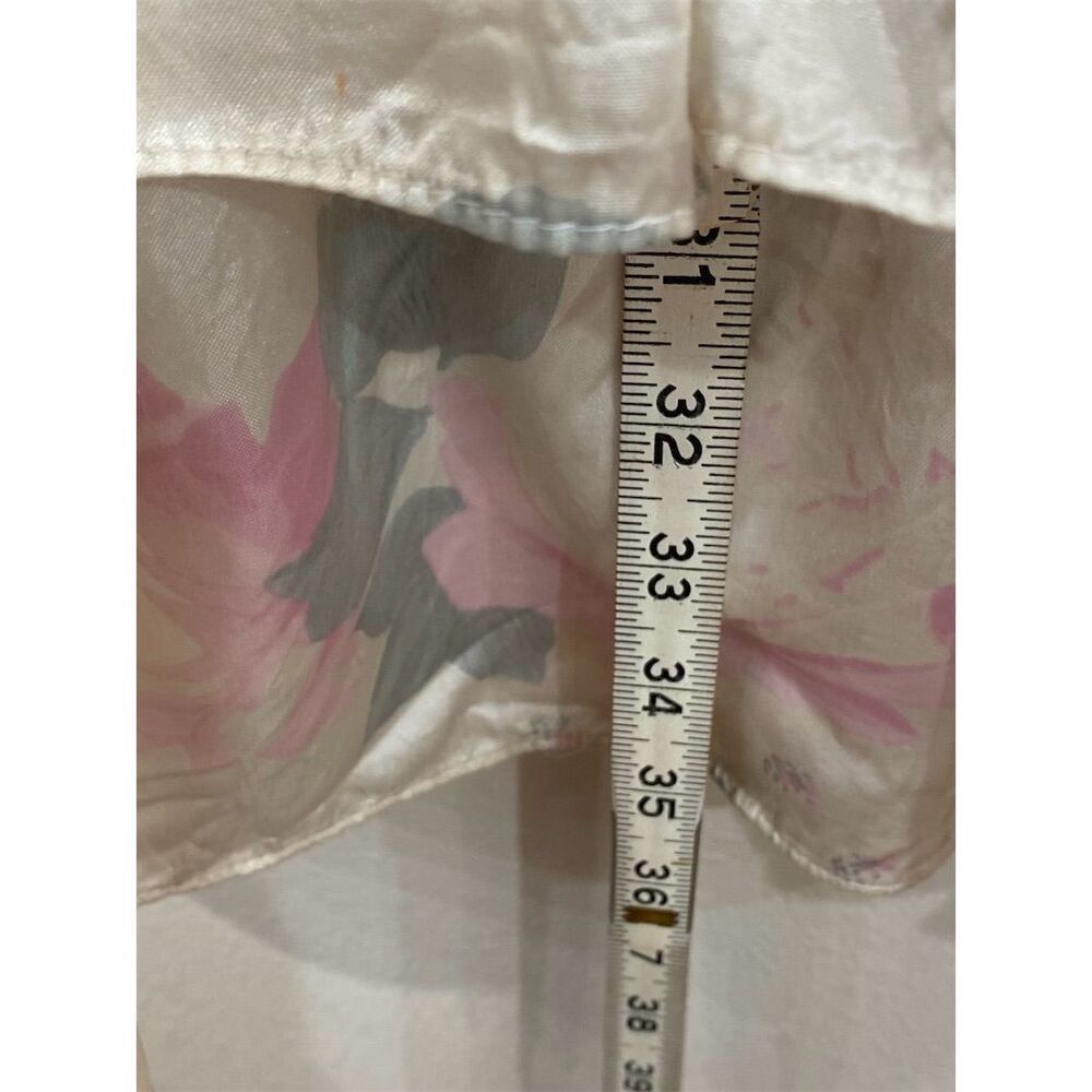 Country Romance Women's 5-6 Pink Floral Short Dress Party Cocktail Vintage - Picture 5 of 6